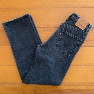 Levi's Premium Ribcage Straight Ankle Jean Size 24